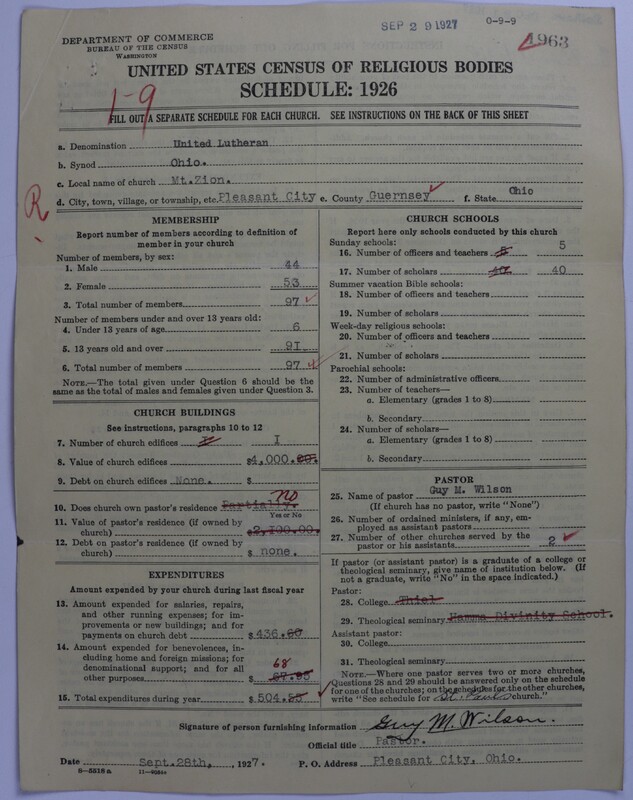 Scan of United Lutheran Church in America: 1963