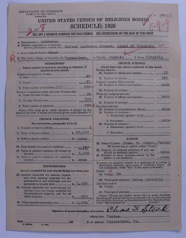 Scan of United Lutheran Church in America: 2953