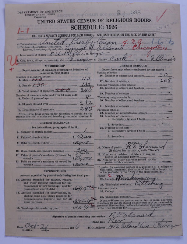 Scan of United Presbyterian Church of North America: 588