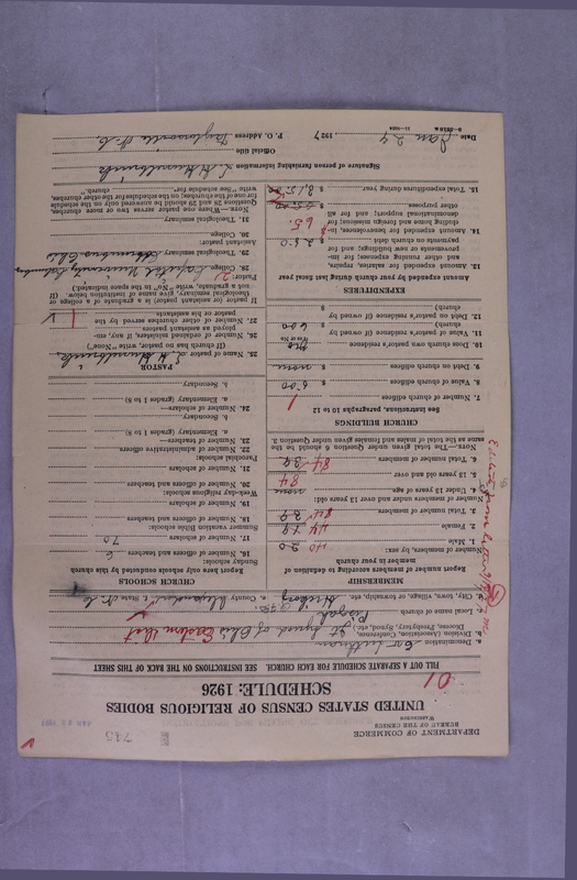 Scan of Synod of the Reformed Presbyterian Church of North America: 745