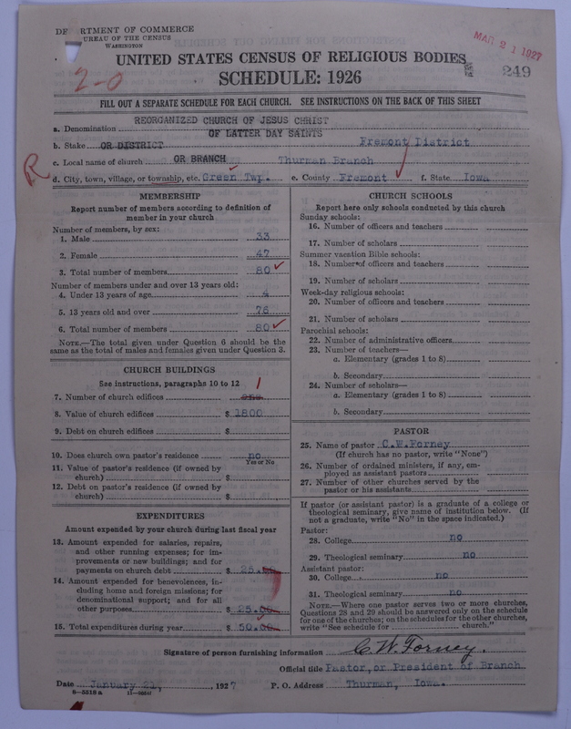 Scan of Reorganized Church of Jesus Christ of Latter Day Saints: 249