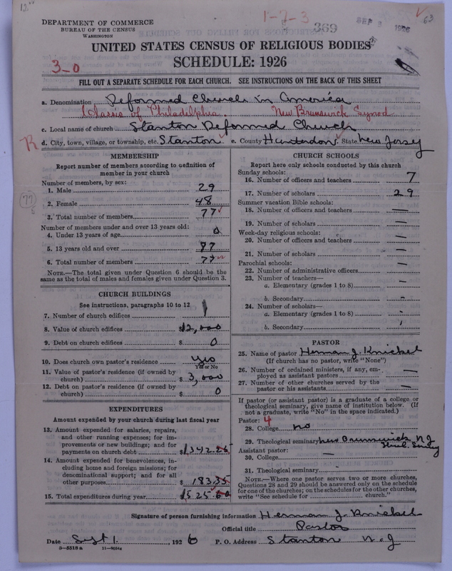Scan of Reformed Church in America: 369