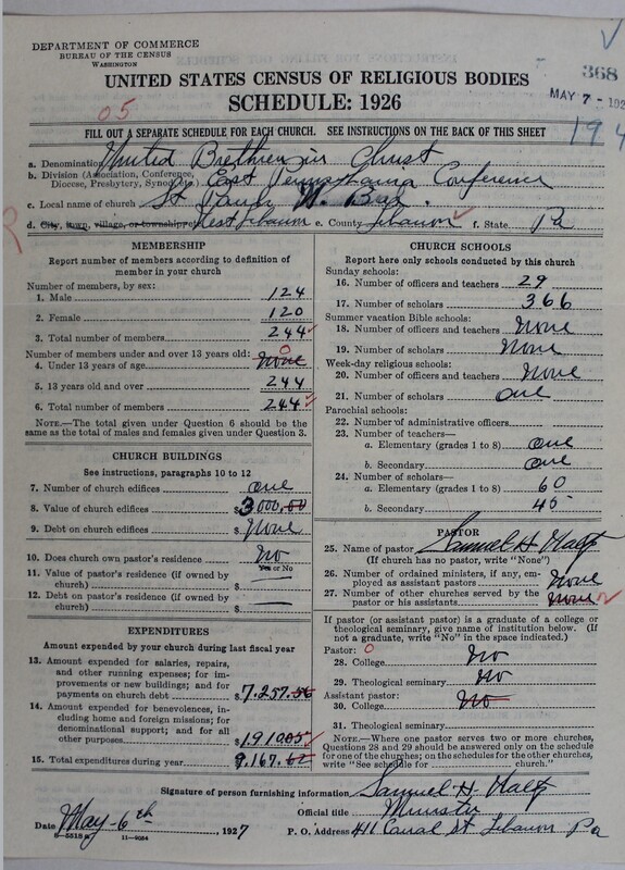 Scan of Church of the United Brethren in Christ: 368