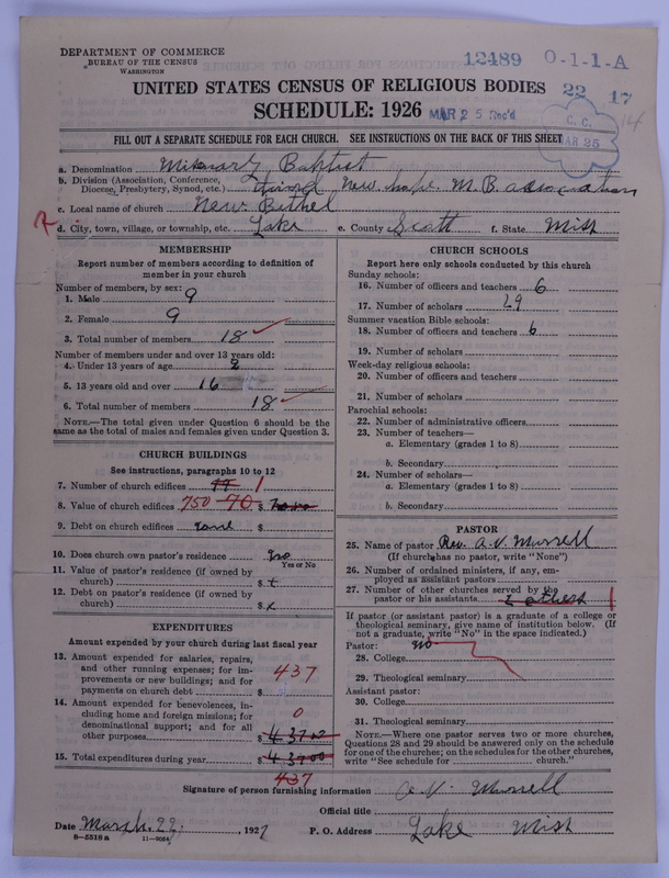 Scan of Negro Baptists: 12489