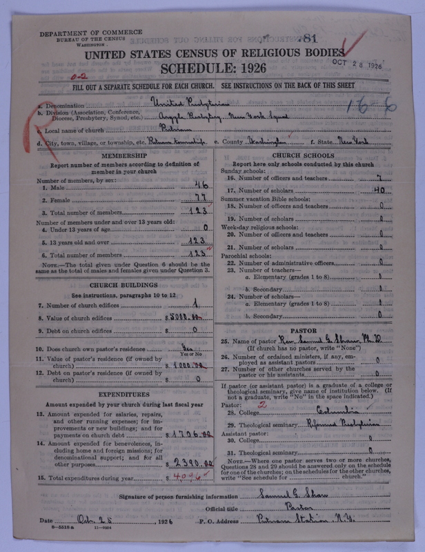Scan of United Presbyterian Church of North America: 81