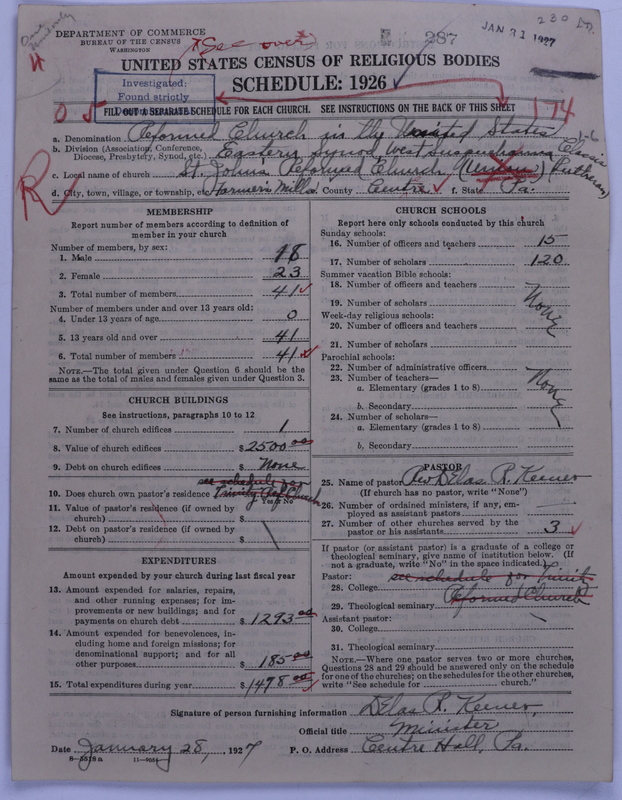 Scan of Reformed Church in the United States: 287