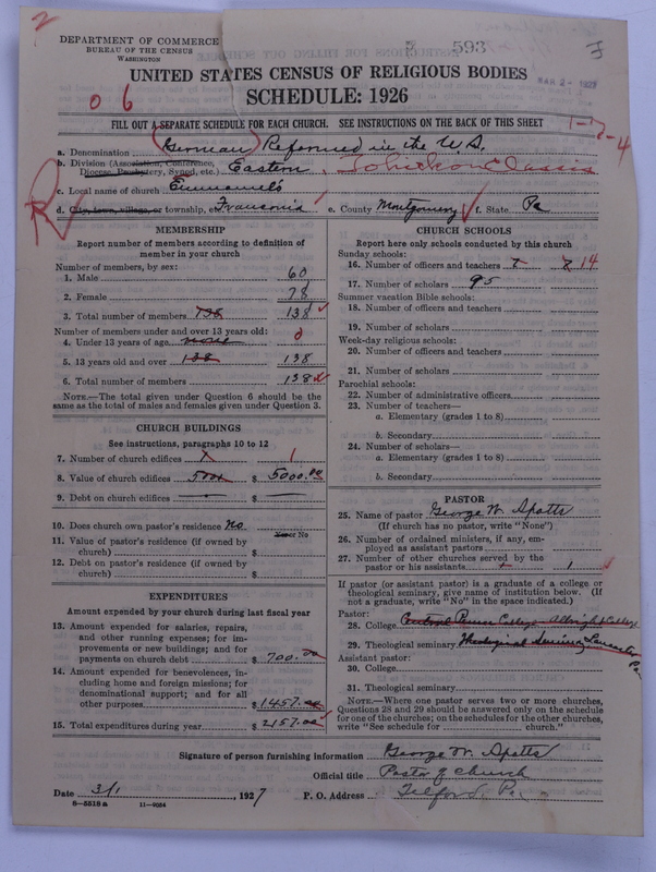 Scan of Reformed Church in the United States: 593