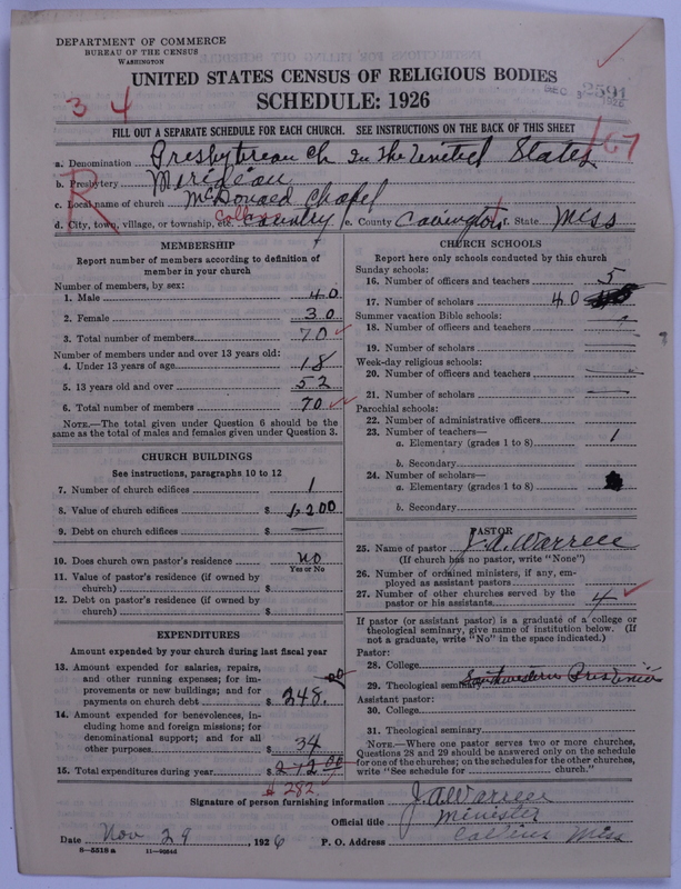 Scan of Presbyterian Church in the United States: 2591