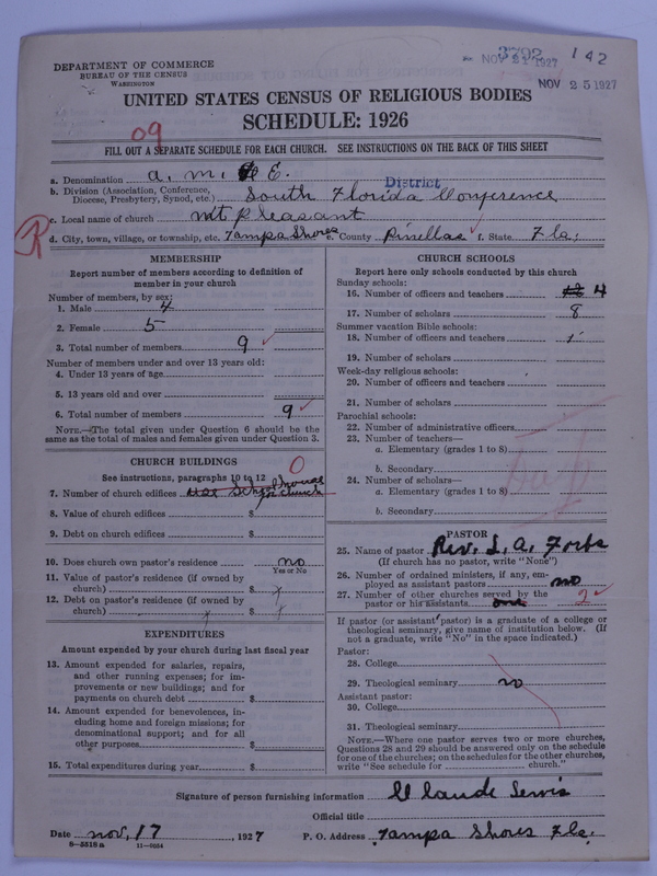 Scan of African Methodist Episcopal Church: 3792