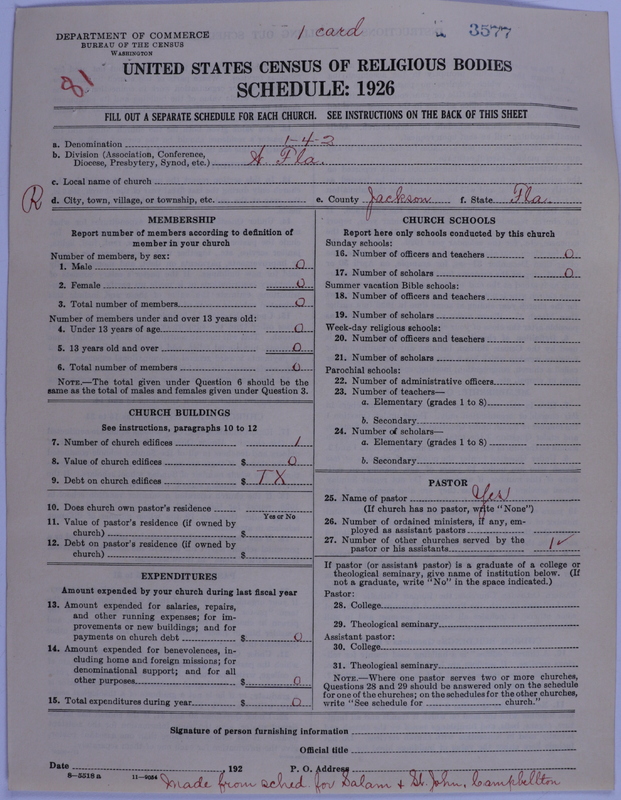 Scan of African Methodist Episcopal Church: 3577