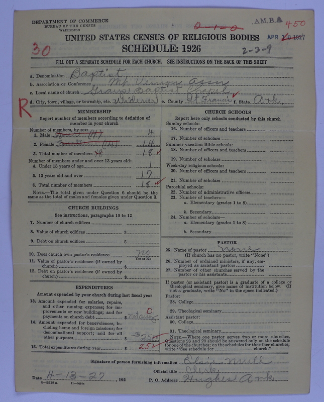 Scan of Landmark Baptist of America: 450