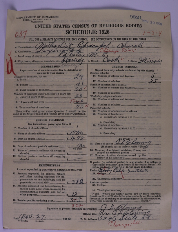 Scan of Methodist Episcopal Church: 9821