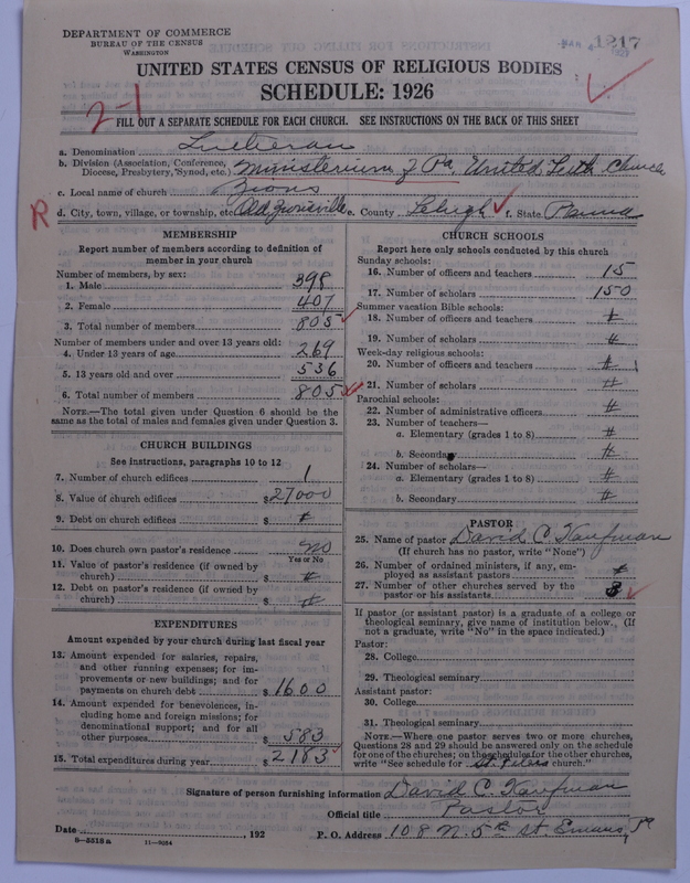 Scan of United Lutheran Church in America: 1217