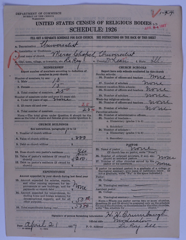 Scan of Universalist Church: 378