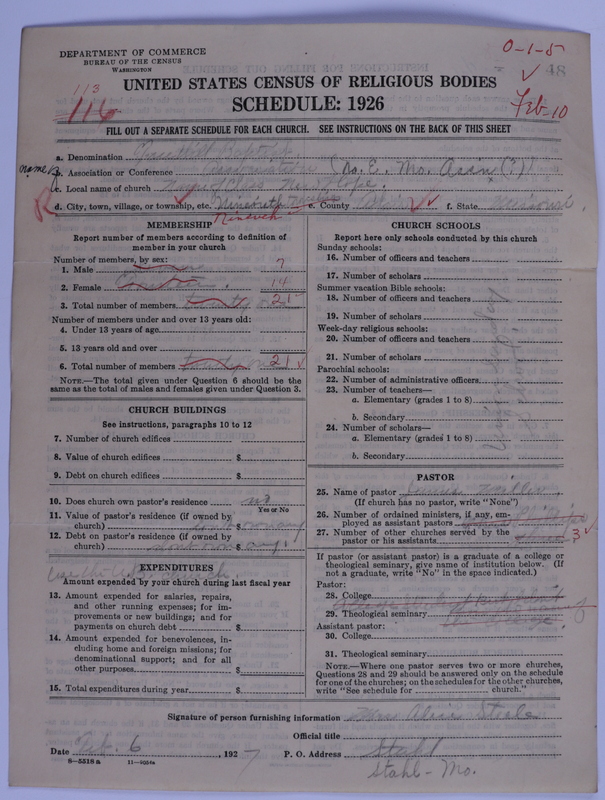 Scan of Free Will Baptists: 48