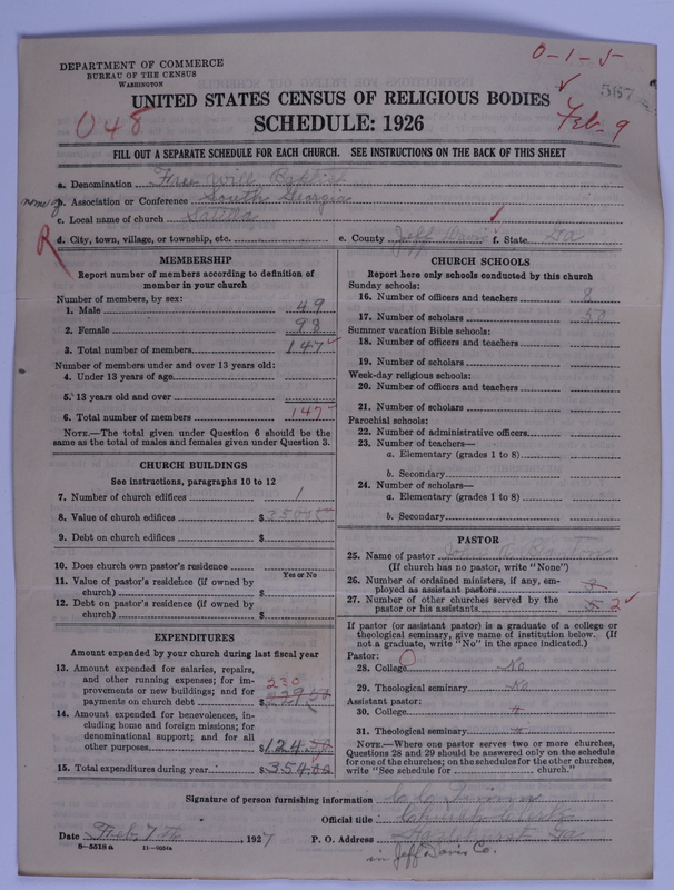 Scan of Free Will Baptists: 567