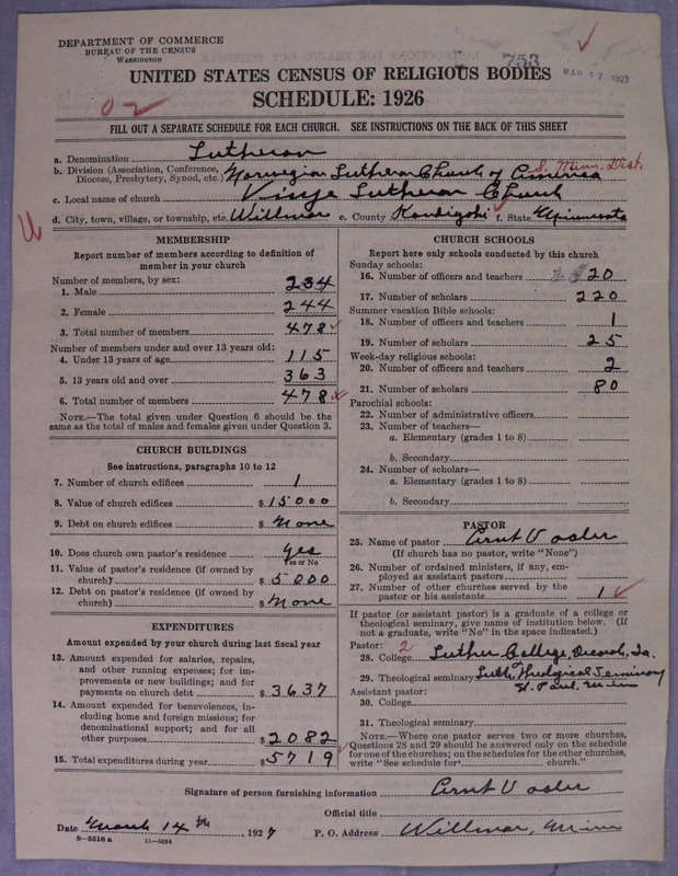 Scan of Norwegian Lutheran Church of America: 753