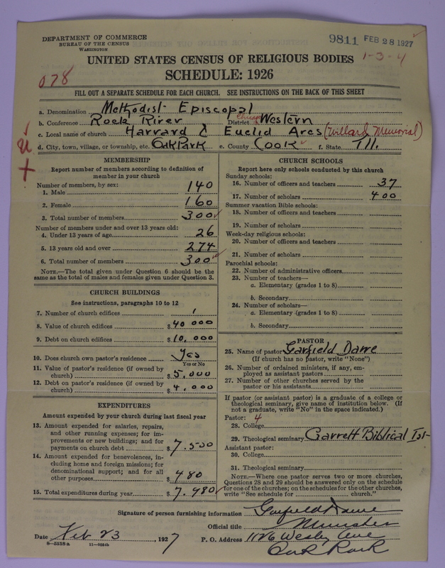 Scan of Methodist Episcopal Church: 9811