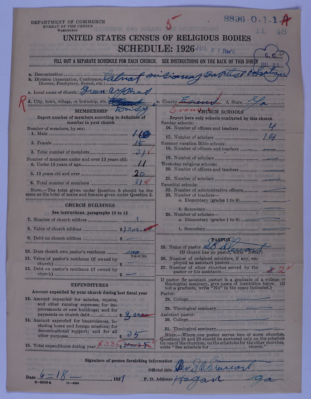 Scan of Negro Baptists: 8896
