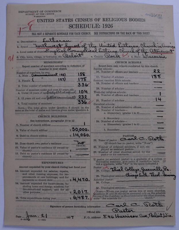 Scan of United Lutheran Church in America: 2509