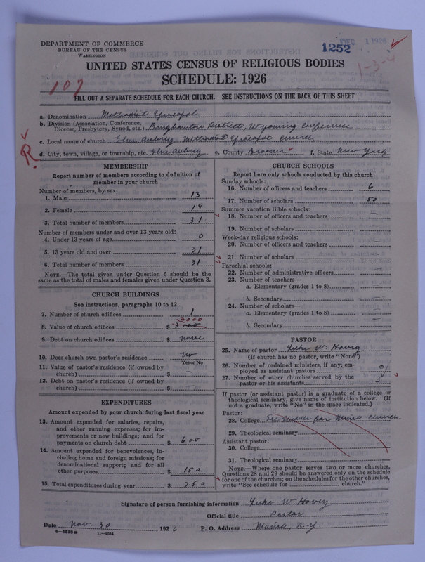 Scan of Methodist Episcopal Church: 1252