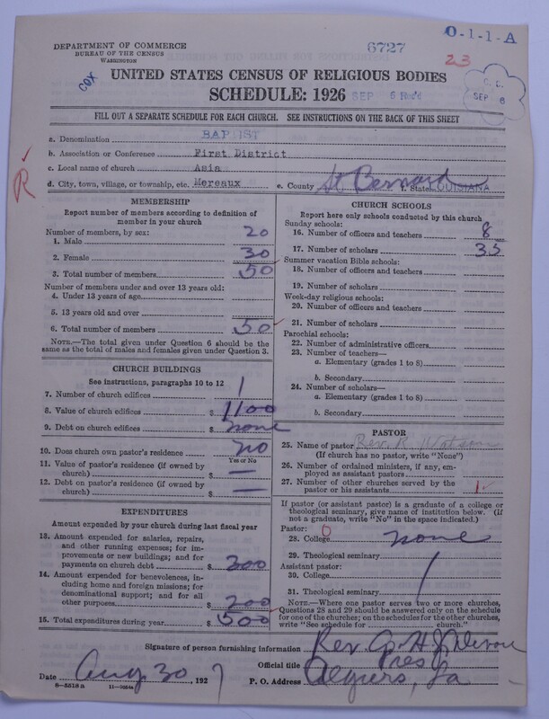 Scan of Negro Baptists: 6727