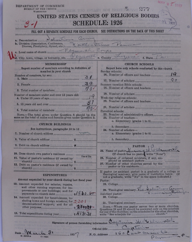 Scan of Salvation Army: 277
