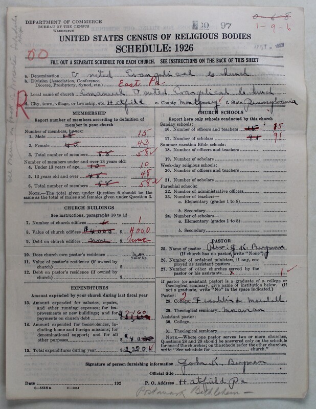 Scan of Evangelical Congregational Church: 97