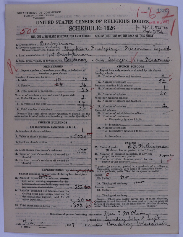 Scan of Presbyterian Church in the United States of America: 4353