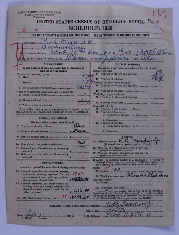 Scan of Presbyterian Church in the United States: 2418