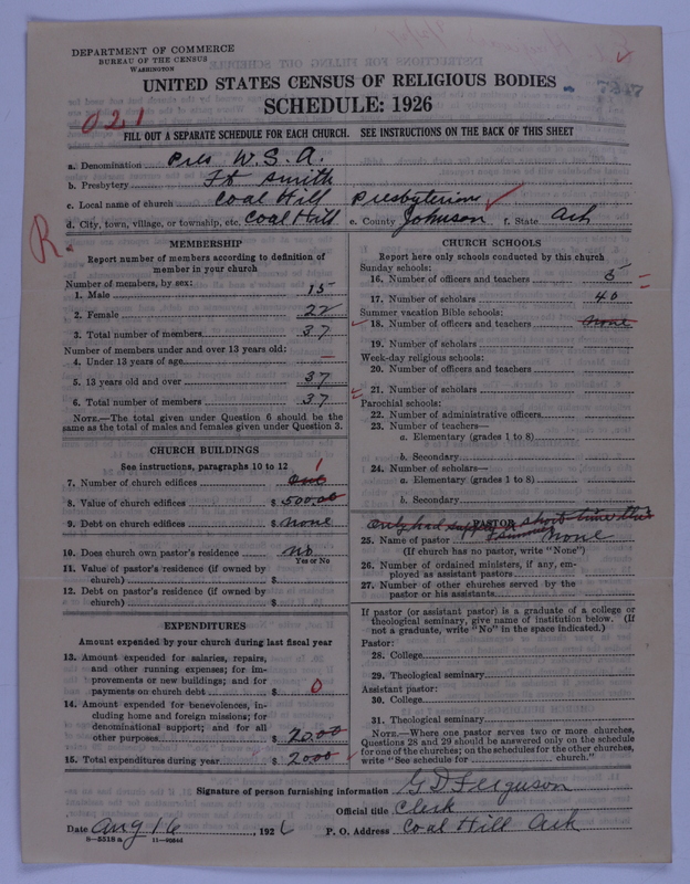 Scan of Presbyterian Church in the United States of America: 7247