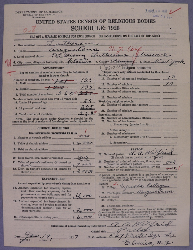 Scan of Evangelical Lutheran Augustana Synod of North America: 101