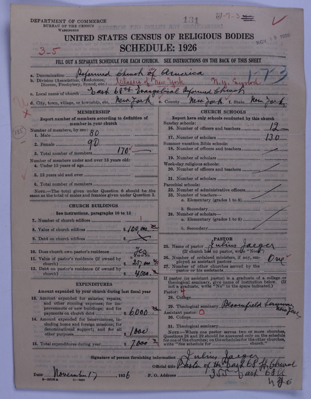 Scan of Reformed Church in America: 131