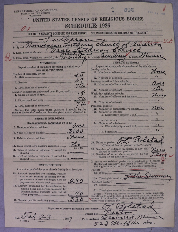 Scan of Norwegian Lutheran Church of America: 592