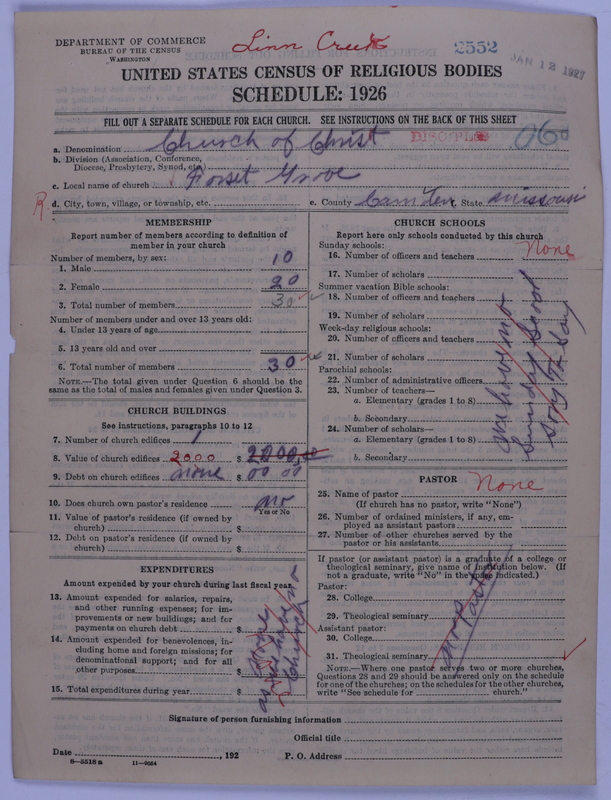 Scan of Disciples of Christ: 2552