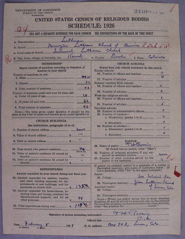Scan of Norwegian Lutheran Church of America: 2411