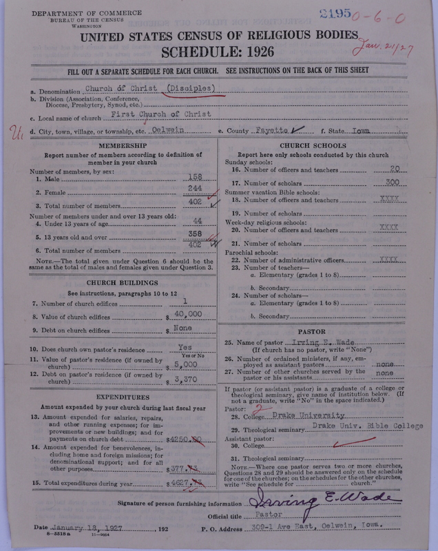 Scan of Disciples of Christ: 2195