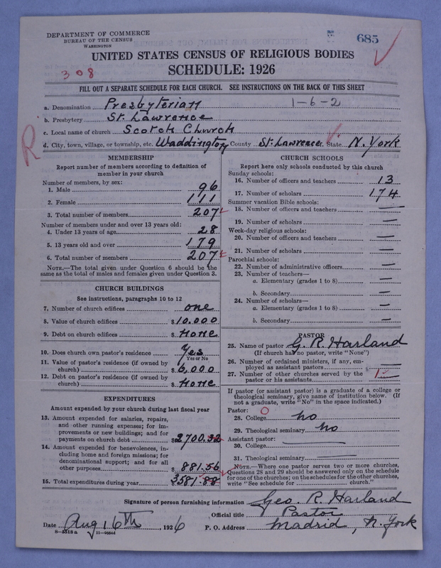 Scan of Presbyterian Church in the United States of America: 685