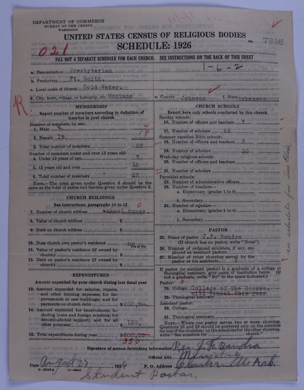 Scan of Presbyterian Church in the United States of America: 7248