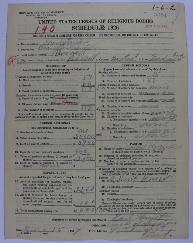 Scan of Presbyterian Church in the United States of America: 3084