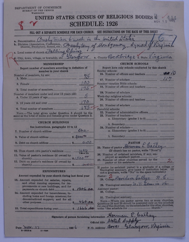 Scan of Presbyterian Church in the United States: 444