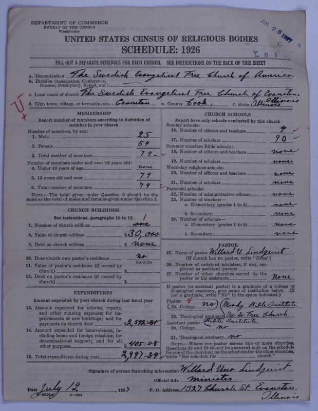 Scan of Swedish Evangelical Free Church of the United States of America: 6