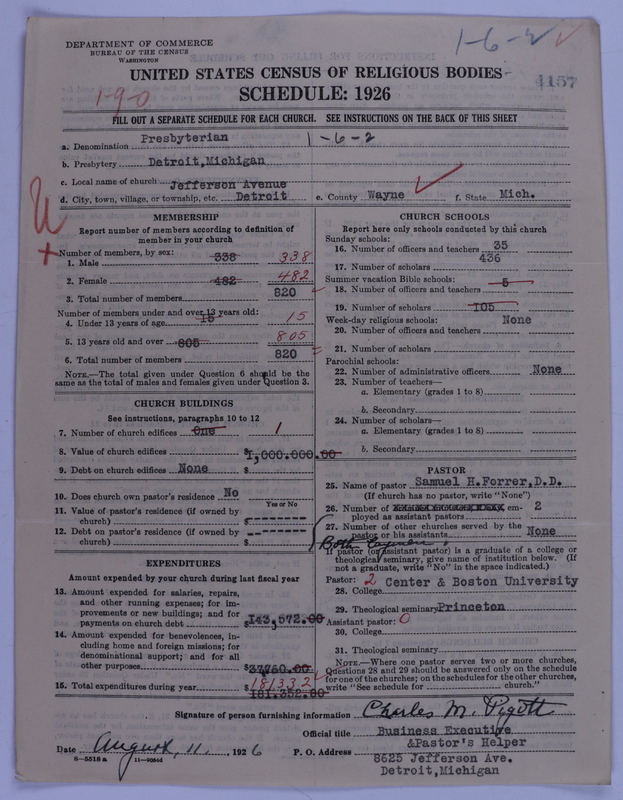 Scan of Presbyterian Church in the United States of America: 4157