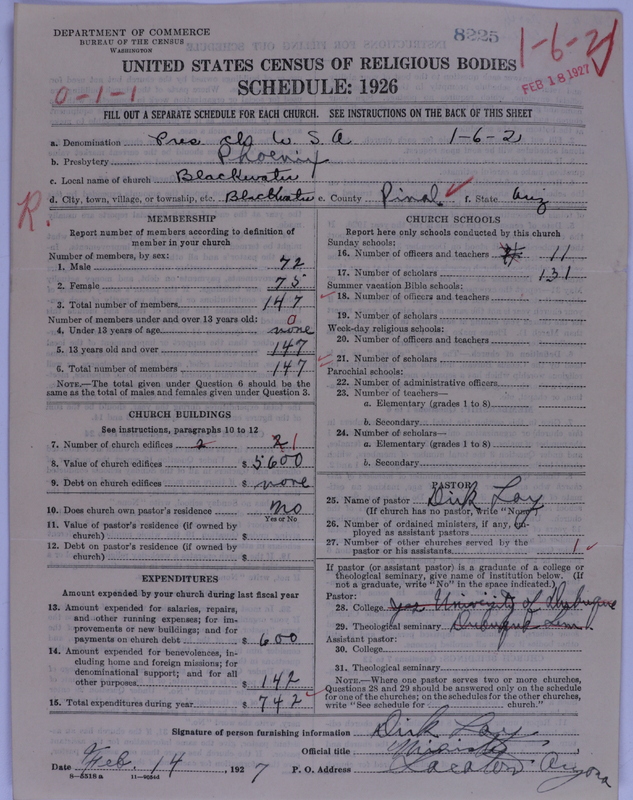 Scan of Presbyterian Church in the United States of America: 8225