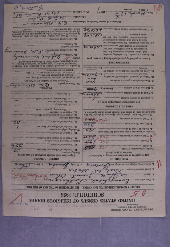 Scan of Synod of the Reformed Presbyterian Church of North America: 250