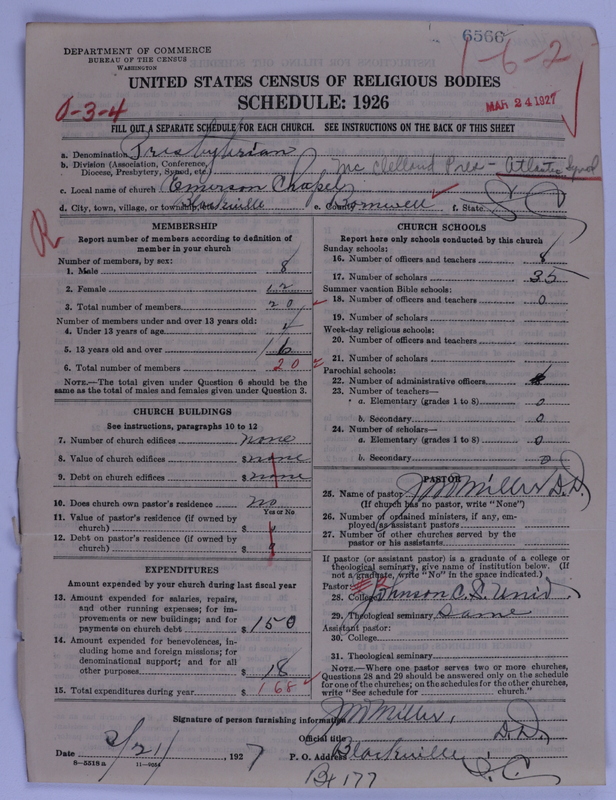 Scan of Presbyterian Church in the United States of America: 6566