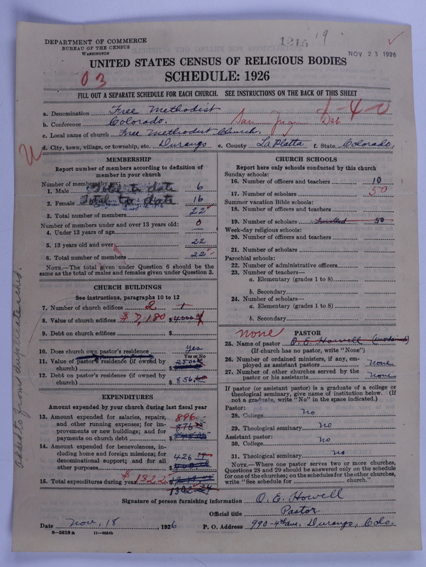 Scan of Free Methodist Church of North America: 1215