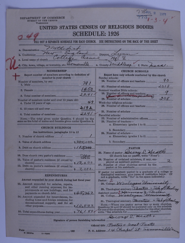 Scan of Methodist Episcopal Church: 778