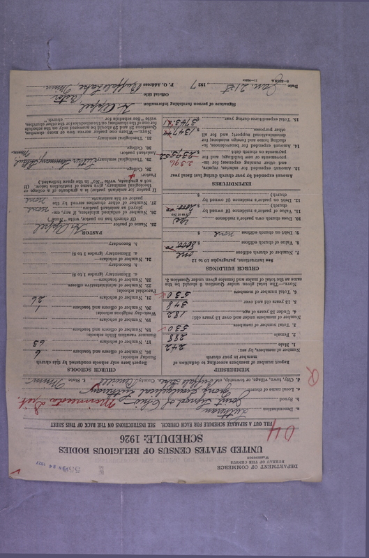 Scan of Synod of the Reformed Presbyterian Church of North America: 552