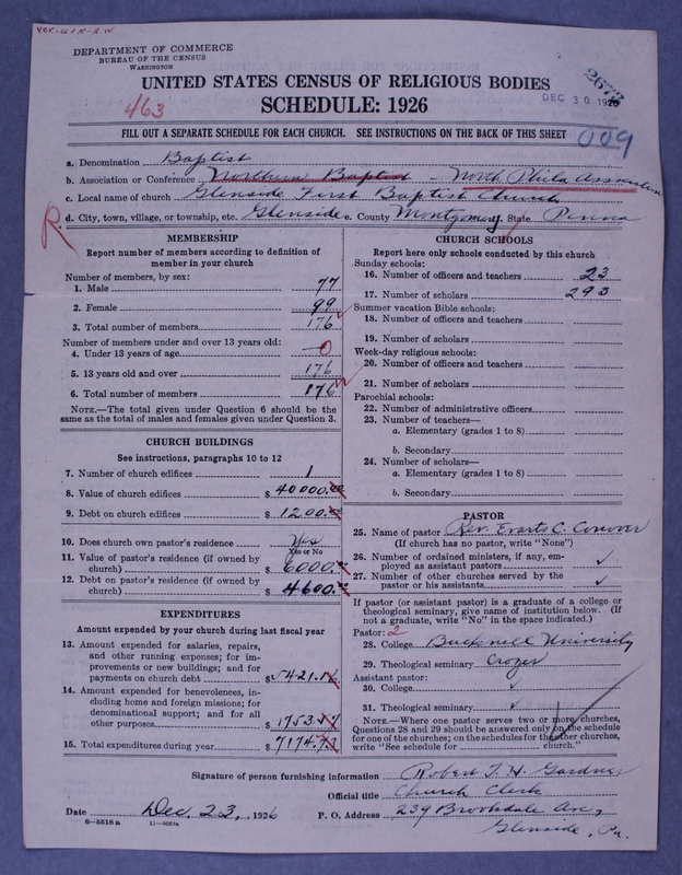 Scan of Northern Baptist Convention: 2673